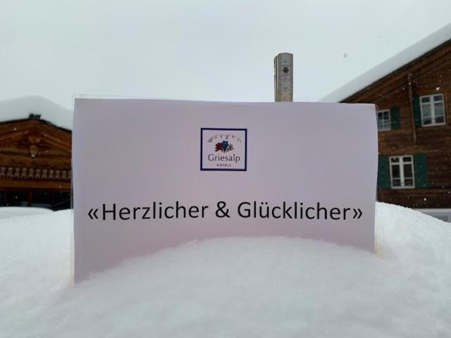 Griesalp Hotels Kiental Exterior photo